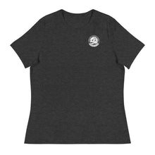Load image into Gallery viewer, HEALING THOUGH HIKING-HIKING CLUB Women’s T-Shirts Women’s Relaxed T-Shirt Dark Grey Heather S
