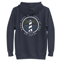 Load image into Gallery viewer, BE THERE Unisex Hoodie Navy Blazer S 
