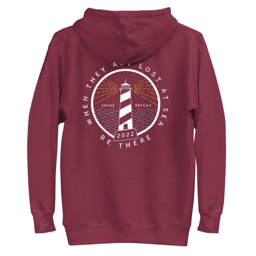 BE THERE Unisex Hoodie S 