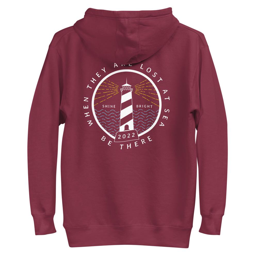 BE THERE Unisex Hoodie S 