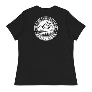 HEALING THOUGH HIKING-HIKING CLUB Women’s T-Shirts Women’s Relaxed T-Shirt 