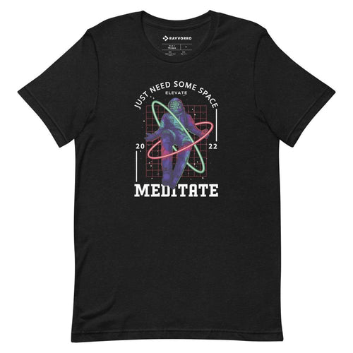 JUST NEED SOME SPACE Men’s T-Shirts Short Sleeve T-Shirt Black Heather XS 
