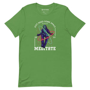 JUST NEED SOME SPACE Men’s T-Shirts Short Sleeve T-Shirt Leaf S 