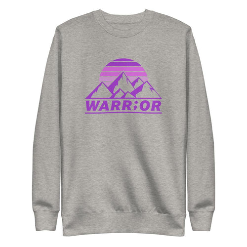 PURPLE SUNRISE WARR;OR Women’s Sweatshirts Sweatshirt Carbon Grey S 