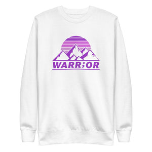 PURPLE SUNRISE WARR;OR Women’s Sweatshirts Sweatshirt White S 