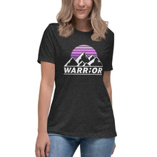 Load image into Gallery viewer, PURPLE SUNRISE WARR;OR Women’s T-Shirts Women’s Relaxed T-Shirt 
