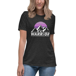 PURPLE SUNRISE WARR;OR Women’s T-Shirts Women’s Relaxed T-Shirt 